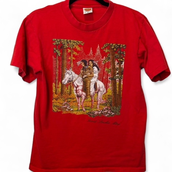 Santa Cruz Skateboards Other - Vintage Great Smoky Mountains Graphic Tee Santa Cruz USA M